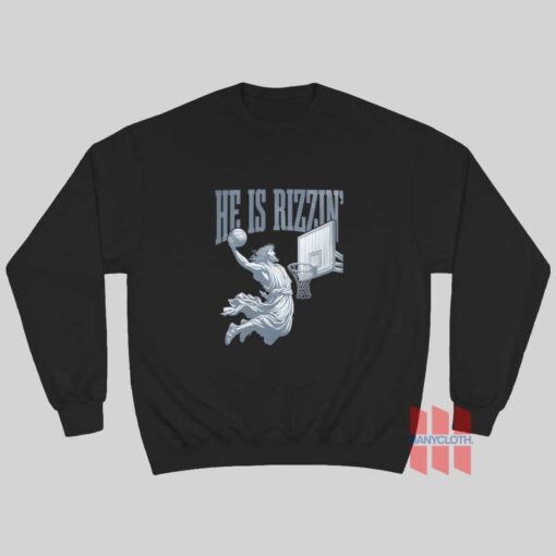 He Is Rizzin’ Jesus Vintage Sweatshirt