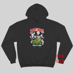 Best Buds Cheech and Chong Scooby Doo Hoodie