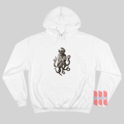 Squid with Diving Helmet Hoodie